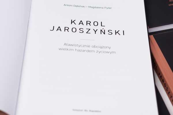 Zdjęcie 6 z 11: Karol Jaroszyński. Atavicamente gravati dalla grande scommessa della vita