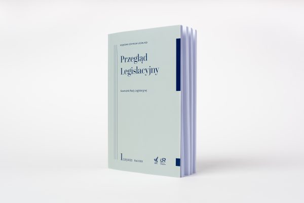 Zdjęcie 1 z 7: Przegląd Legislacyjny 1 (119)/2022 Rok XXIX