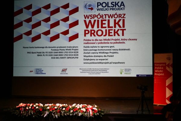Zdjęcie 3 z 6: Prezentacja Instytutu De Republica podczas kongresu „Polska Wielki Projekt” w Grudziądzu