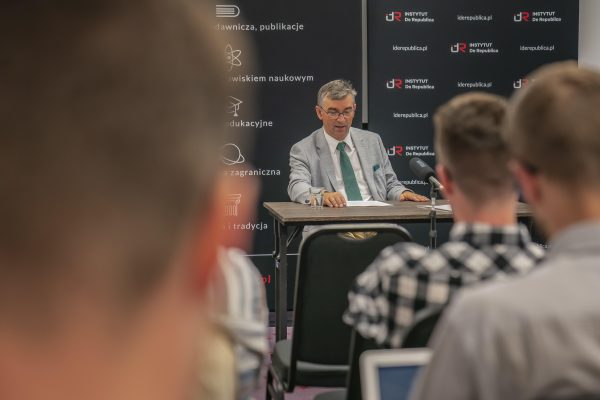 Prof. zw. dr hab. Andrzej Przyłębski - Dyrektor Instytutu De Republica. Fot. Instytut De Republica/ Maciej Cioch